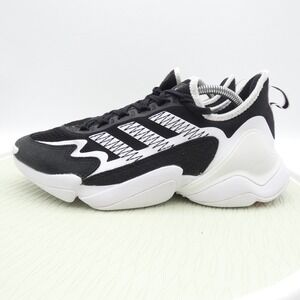 Adidas Impact FLX GX8113 Mens US 10.5 Running Shoes Black Cloud White Sneakers